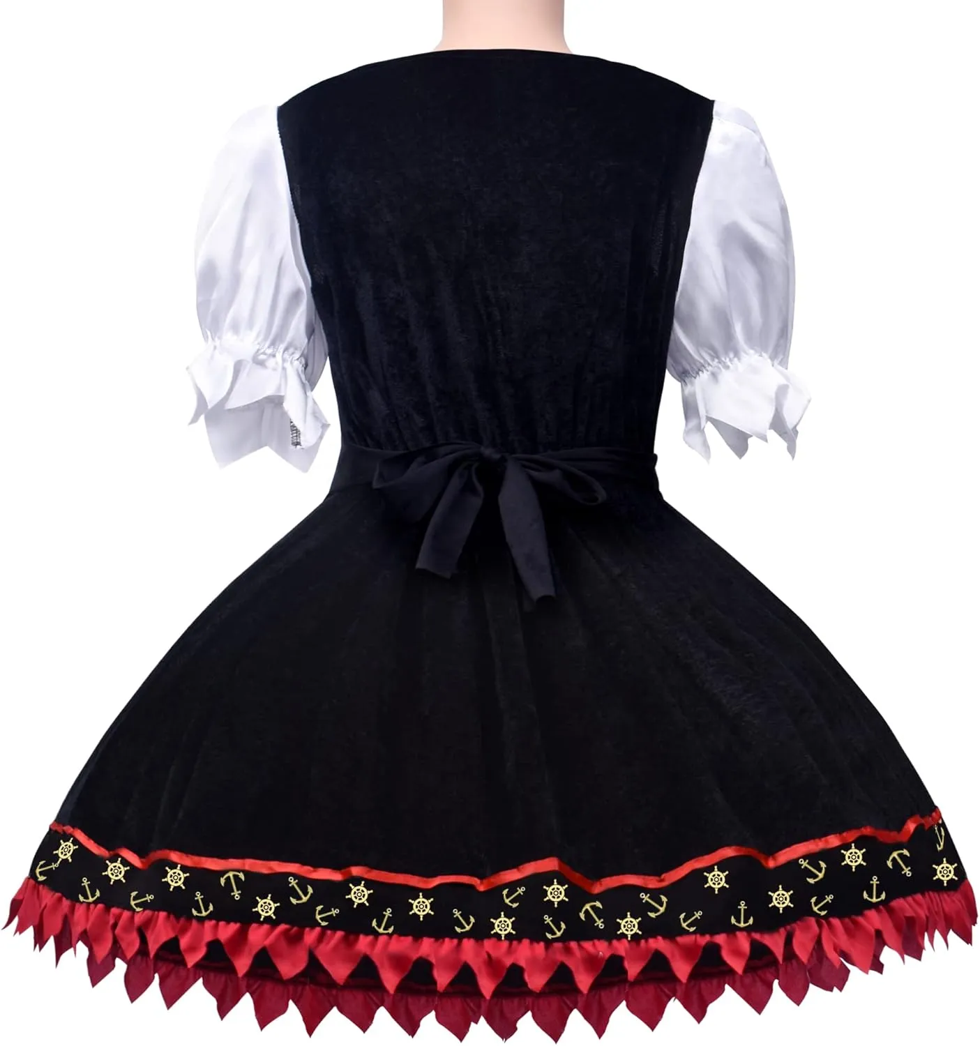 Buccaneer Costume 3-9 Years immobility ZZIHA Girls Pirate Costume,Pirate Princess Dress Sea 