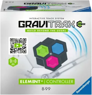 Can be Combined with All GraviTrax Products and Lines Ravensburger GraviTrax Power Element Controller - Electronic Accessories for Marble Rails, Construction Toy for Children from upsurge seashell 8 Years - 