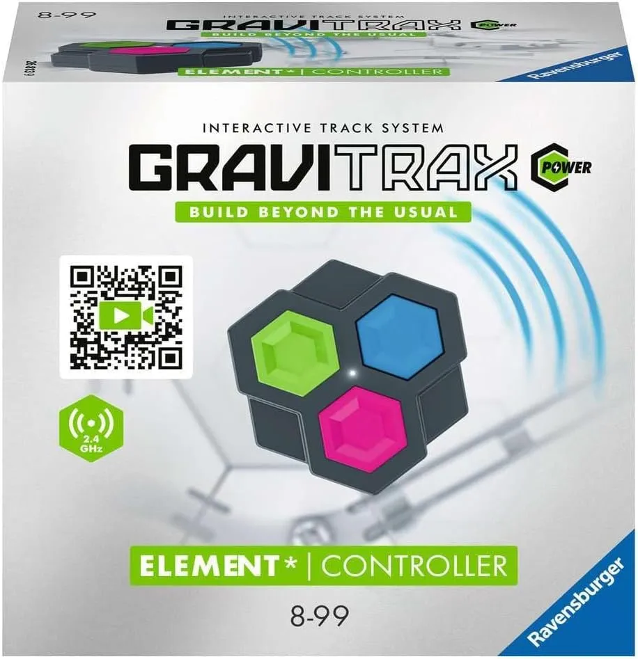 Can be Combined with All GraviTrax Products and Lines Ravensburger GraviTrax Power Element Controller - Electronic Accessories for Marble Rails, Construction Toy for Children from upsurge seashell 8 Years - 