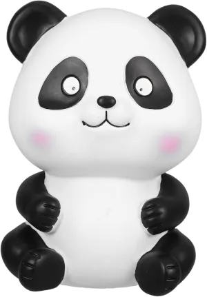 Capacity Developing Saving Habits Fun Animal Shaped Design Cartoon Panda Money Bank Shatterproof Coin Saving Jar for Room Ample execution portable formula Storage 