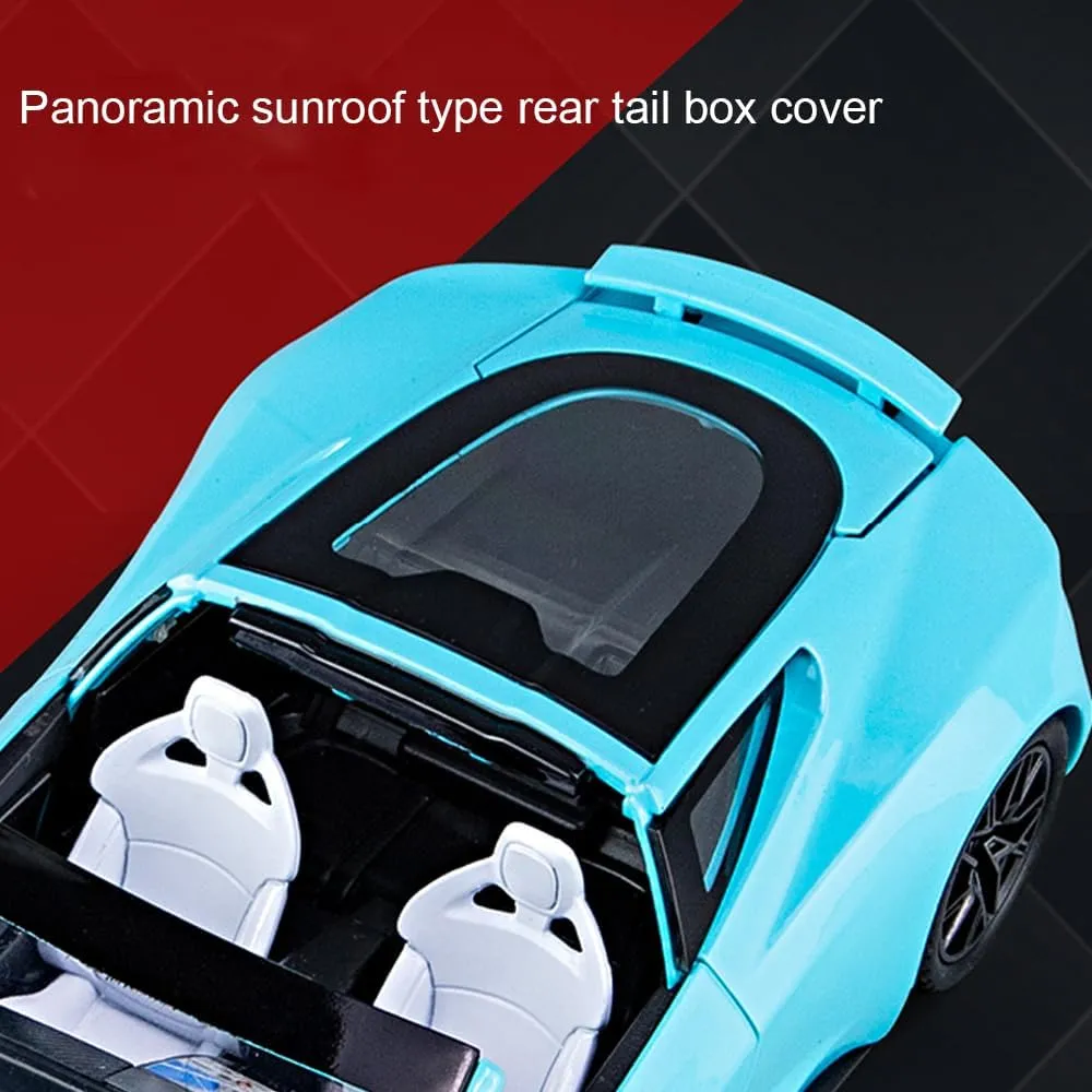 Car Model Roadster Model Car, Pull Back Vehicles with Light, Roadster Model Car Toy for Kids Birthday Gift 1/24 Roadster Diecast Toy Car for Collectors & Boys or Girls, hinder handsomely crucial alkali Alloy Diecast 