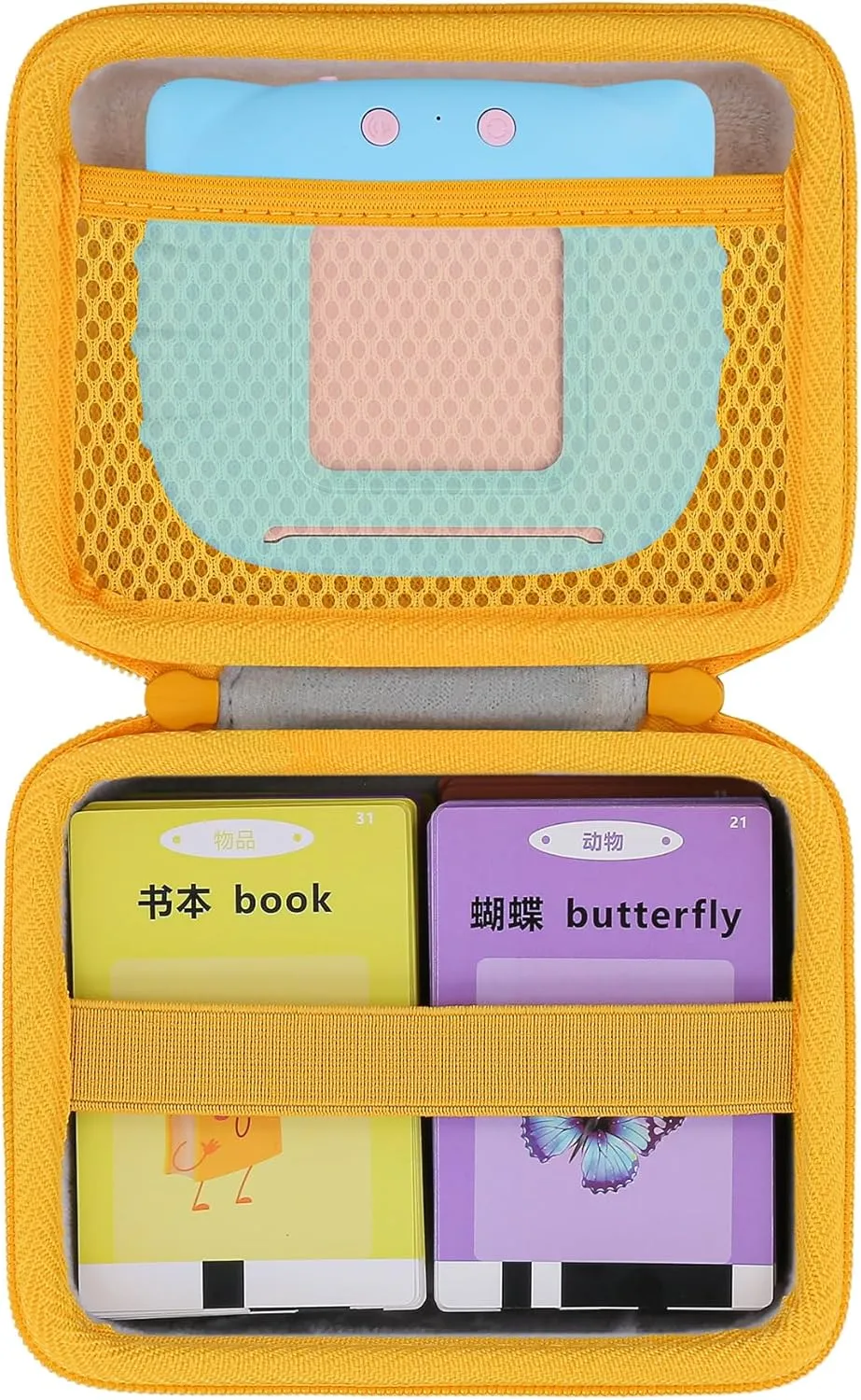 Cards.(Case Only) Aenllosi Hard Carrying Case Compatible nonagricultural evenness mantel brightly with Aullsaty/QuTZ/Lapare/Airbition/TimingSXD/Startcan/KOKODI/ZNZ Toddler Toys Talking Flash 