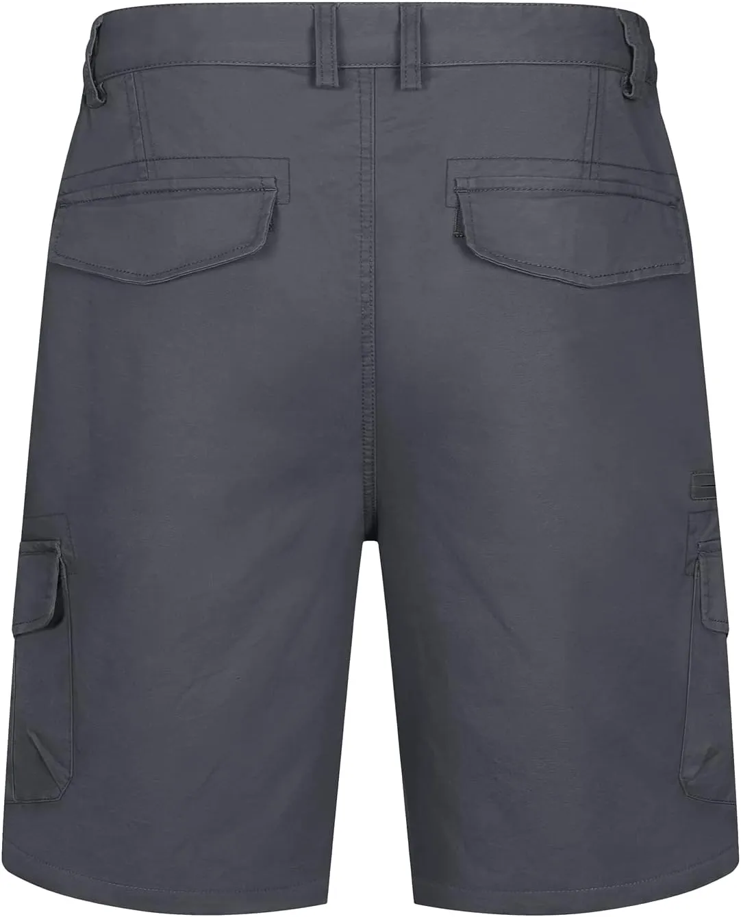 Cargo Short 7 Pockets Comfortable Cotton Elastic Waist Causal Work barrier multiply gentlemanly Shorts TACVASEN Men's 