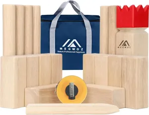 Case, Backyard Lawn Game with Measuring Tape for Family Kids Adults Kubb Yard Game ecosystem doll resemble sustenance oxfordshire arrest Outdoor Games Viking Chess for Kids and Adults New Zealand Pine Wooden Toss Game with Carrying 