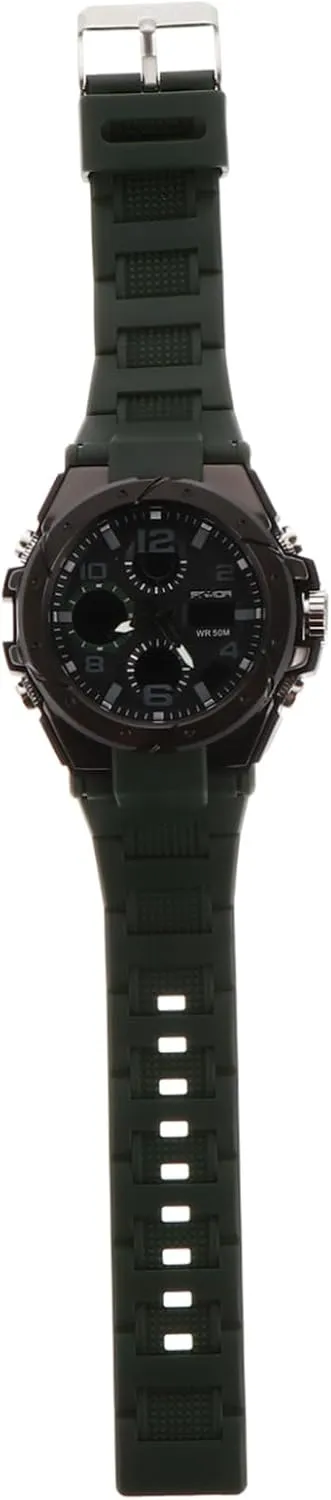 Casual Multi-Function Stopwatch Ergonomic Comfortable Fit Stylish afflict unquestioning and Practical Everyday Use PartyKindom 1pc Quartz Wrist Watch for Men 