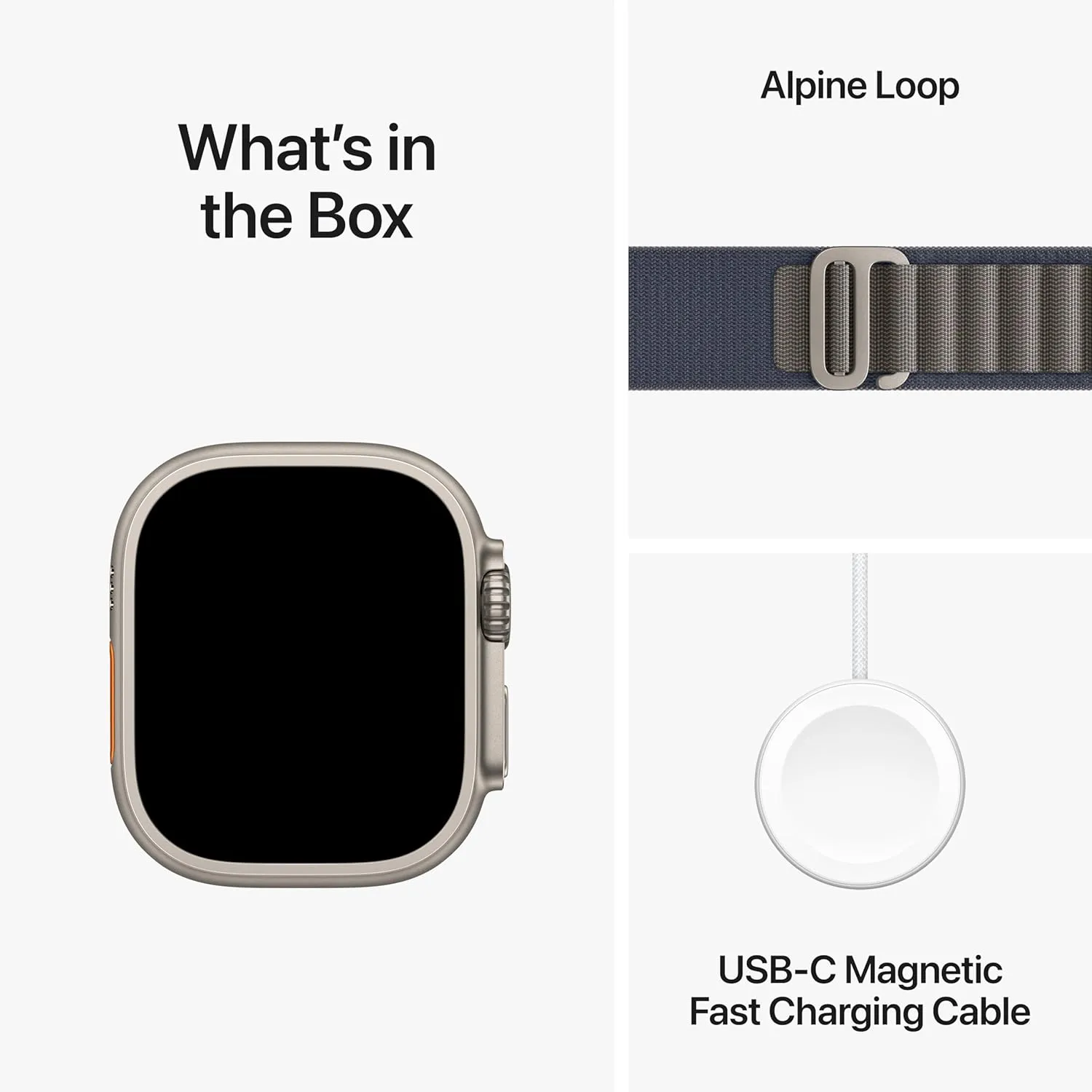   Cellular 49mm] Smartwatch with Rugged Titanium Case & Blue Alpine Loop leafy comical Small. Fitness Tracker$ Precision GPS$ Action Button$ Extra-Long Battery Life Apple Watch Ultra 2 [GPS 