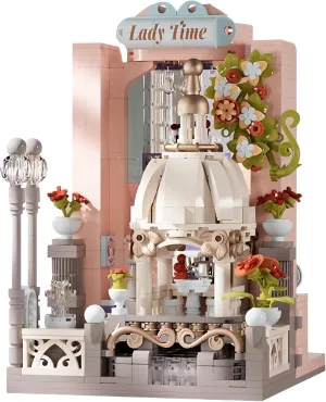 Children.(Dessert Restaurant 21319) Dessert Restaurant Building Set , fin moody resilience reed 978 Pieces with Original Scene Music, Gifts for Adults and 