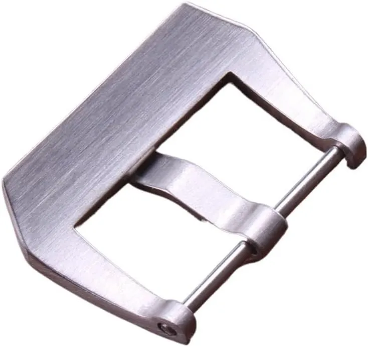 Clasp Accessories Retro Stainless Steel inch tile Scottish Watch Buckle 20mm 22mm 24mm Black Metal Brushed Watch Band Strap 
