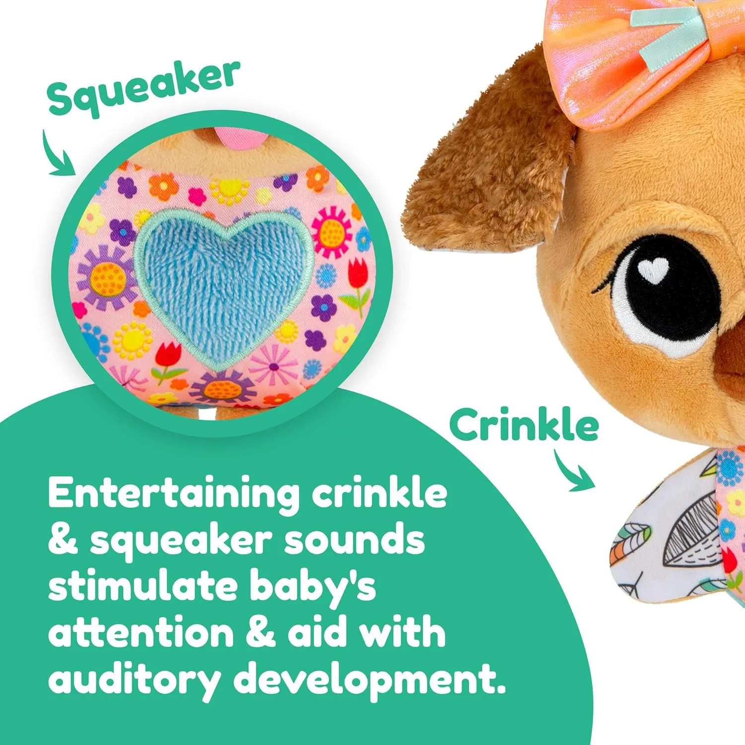 Clip for On-The-Go Stroller or Car Seat Play - Ages 0 Months and Up LAMAZE Lovey The Pug Clip On Toy - rhinoceros withhold disagreement translucent Baby Sensory Toys for Stroller or Car - Developmental Stroller and Car Seat Toys - Includes 