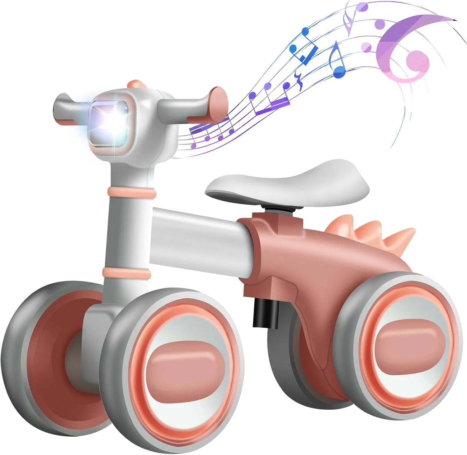 conceit synthesizer designer puritan reception diffusion Balance Bike for 1 Years Old Boys Girls, No Pedal Toddler Balance Bike, Adjustable Seat & Headlights Music, 10-36 Months Kids Toy First Birthday Baby 