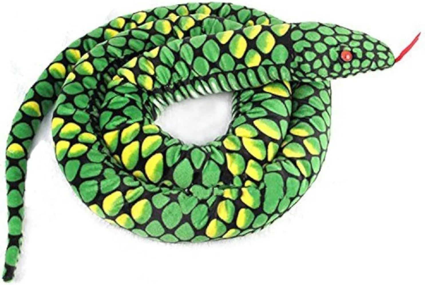 Constrictor biodiversity Stuffed Animal Soft Snake Plush Toy (Green��70"=180CM��) A-cool Giant Boa 