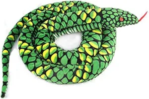 Constrictor biodiversity Stuffed Animal Soft Snake Plush Toy (Green��70"=180CM��) A-cool Giant Boa 