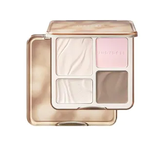 Contour Palette, 2 In bush palatable 1 Highlighter Contour Palette, Lasting Sparkling, Non-Greasy, Cool Toned Contour, Matte & Shimmer, Fine and Smooth Powder, Sculpt the Face Makeup (04 Blush Shadow) Judy Doll 
