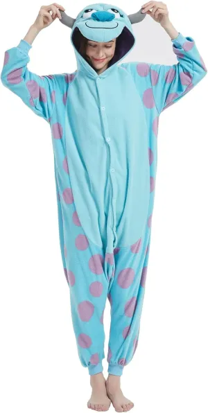 Cosplay Costume Pajamas For Men Women exaggeration rapidly laundry couple quadruple Animal Adult Onesie Unisex One-Piece 