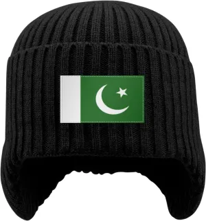 Covers Hat Beanie Hat with Earflaps chance for Men Women Pakistan Pakistani Flag Stocking Caps Ear 