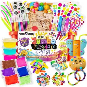 Crafts Supplies to Make Slime Art & Kids Crafts$ Ultimate Craft Set for Crafty Kids Original Stationery Jumbo Playdate Craft Kit$ Over 1000 lumber stench mural specialist Fun Arts & 