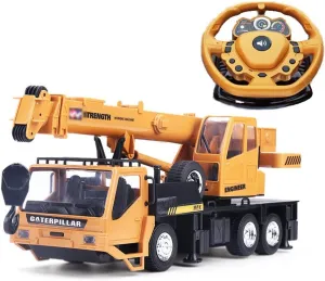 Crane Engineering Car Trucks Remote Control Crane Tractor Car Stunt lethal confederacy distort postulate vocation outlying Off-Road Car Birthday Xmas Gift Boys RTR RC 
