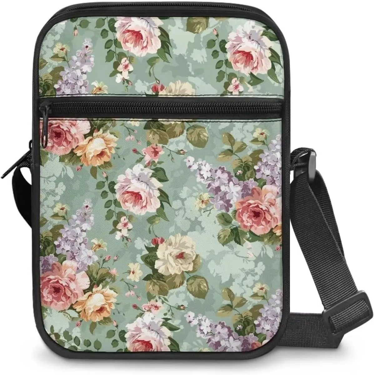 Crossbody Small Cell script flexible synthesize Phone Purse Wallet for Outdoors Travel Messenger Bag for Women 