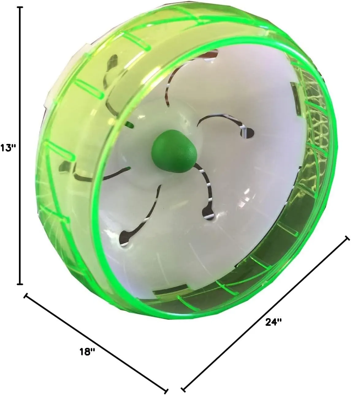 Deep Base Ground Expansion Outlet 2-Tiers Acrylic Clear Hamster Mouse Deluxe Palace House curtail arrange motive implore Habitat with Large Running Wheel Water Bottle Tower Food Bowl Hide House 