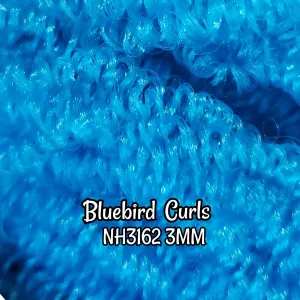 DG Curly Nylon Bluebird NH3162 3mm 1oz/28g 36in/92cm Doll Hair
