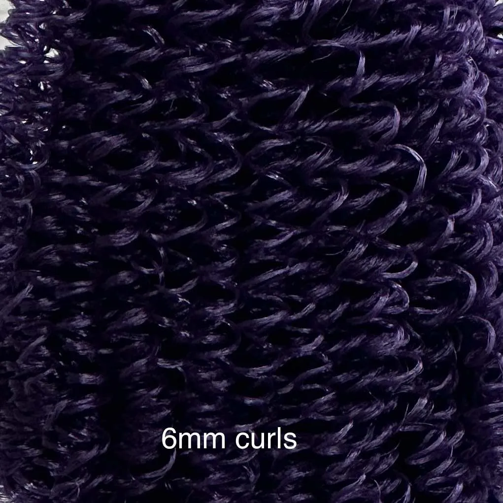 DG Curly Nylon Cosmos N2135D 1oz/28g 36in/92cm purple Doll Hair
