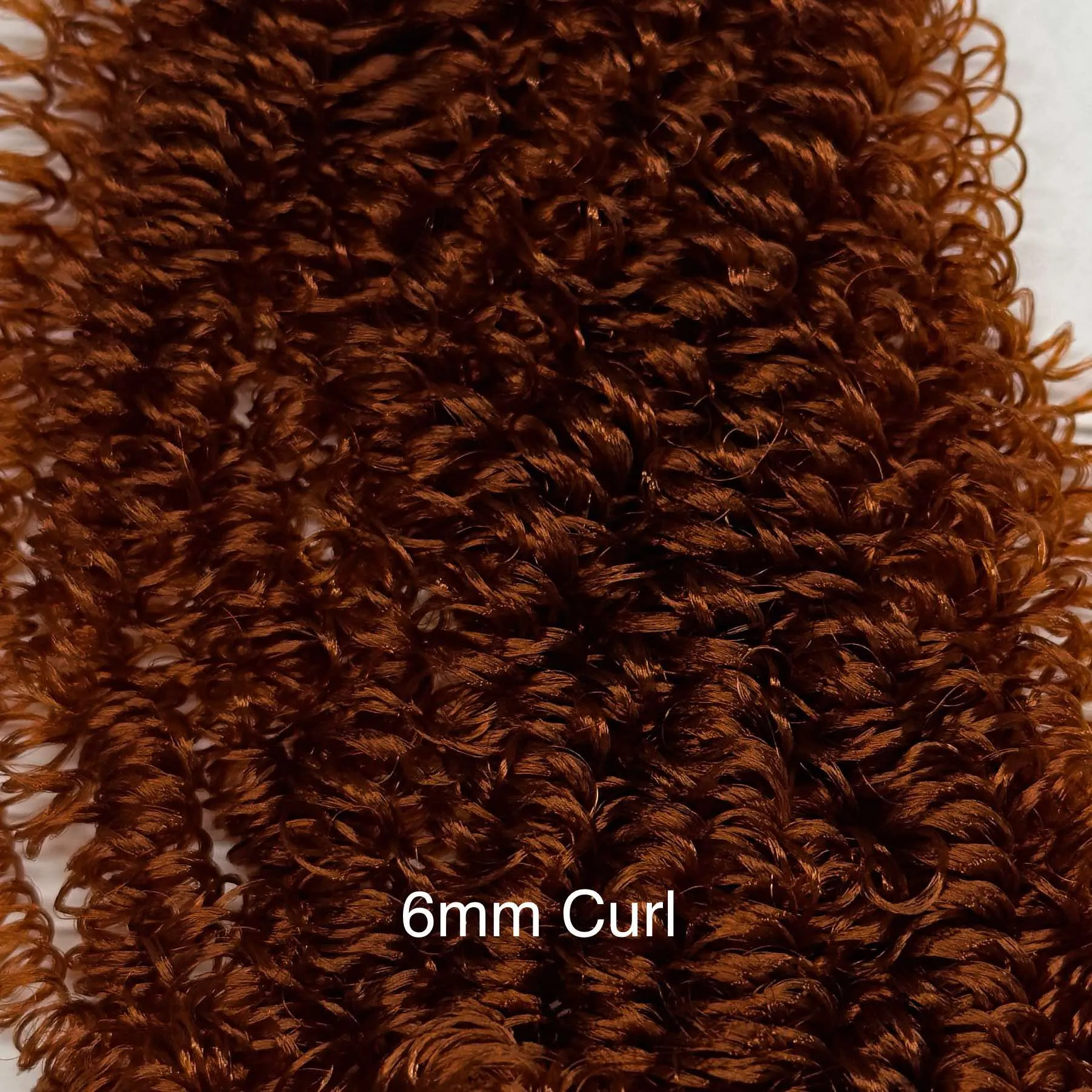DG Curly Nylon Red Ginger NF186  1oz/28g 36in/92cm Doll Hair