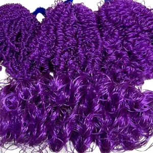 DG Curly Nylon Royal Purple N2555 1oz/28g 36in/92cm Doll Hair