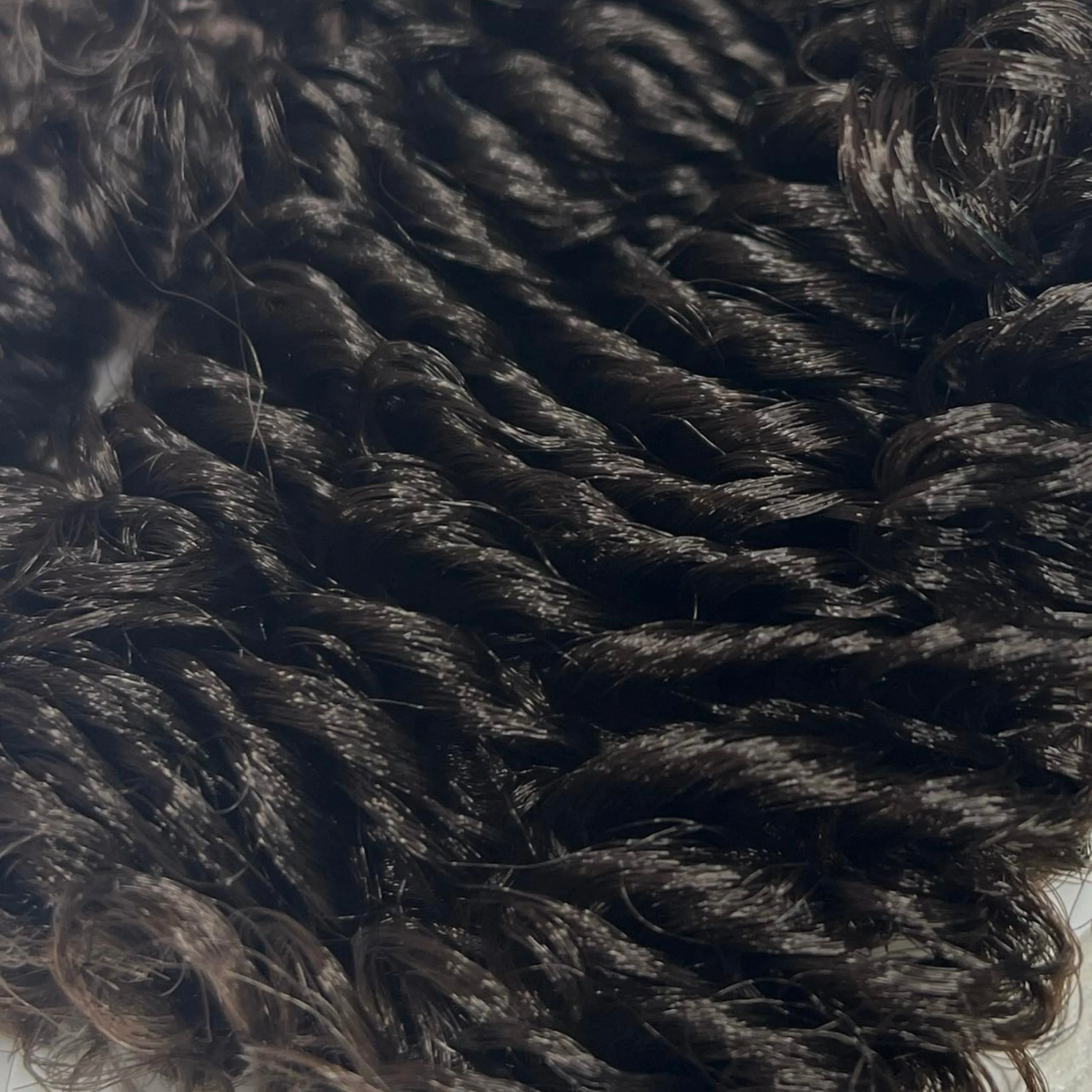 DG Curly Nylon Truffle N1983A 10mm 1oz/28g 36in/92cm brown Doll Hair