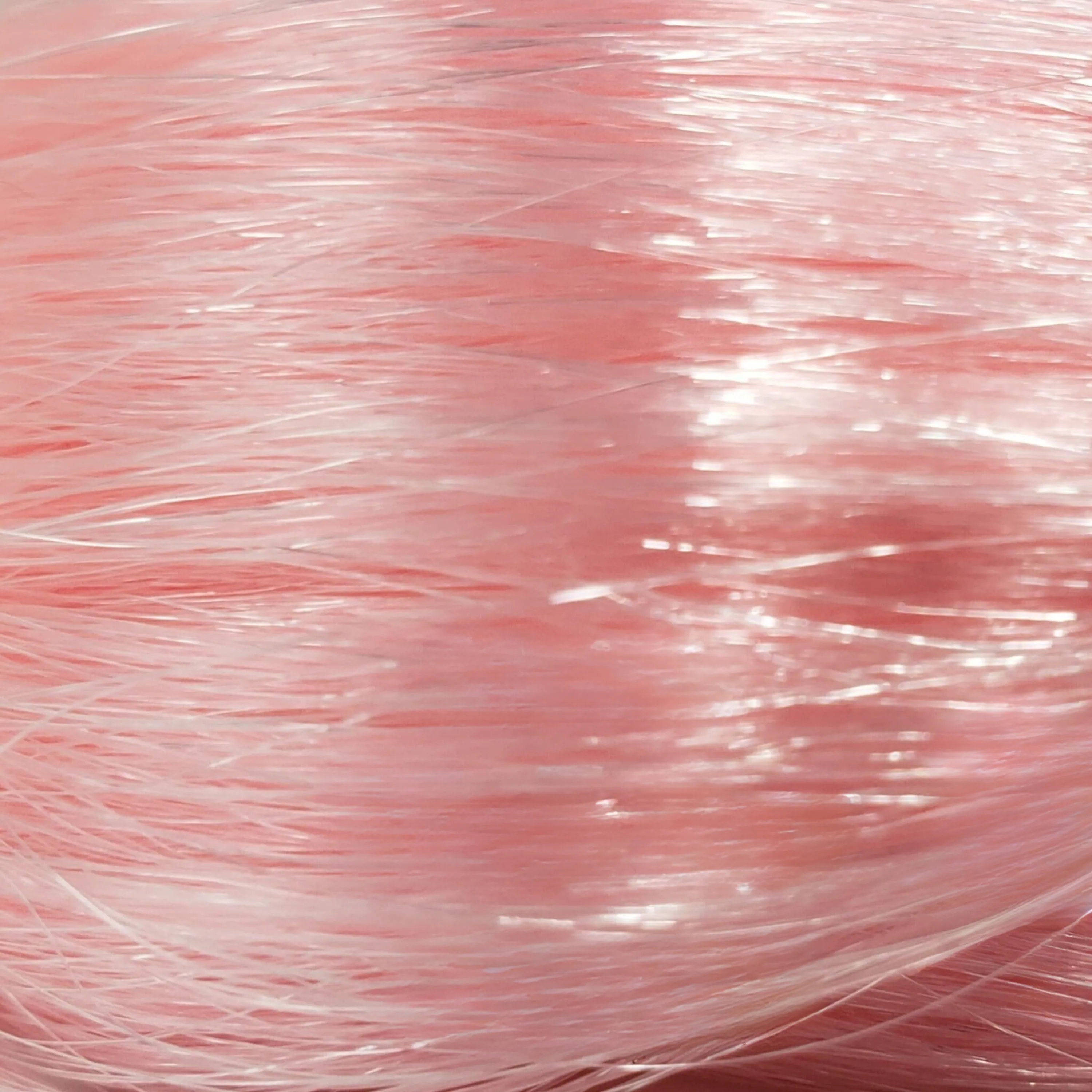 DG Straight Nylon Shimmer Shine Blush Pink YN2093 1oz/28g 36inch/92cm pink Doll Hair