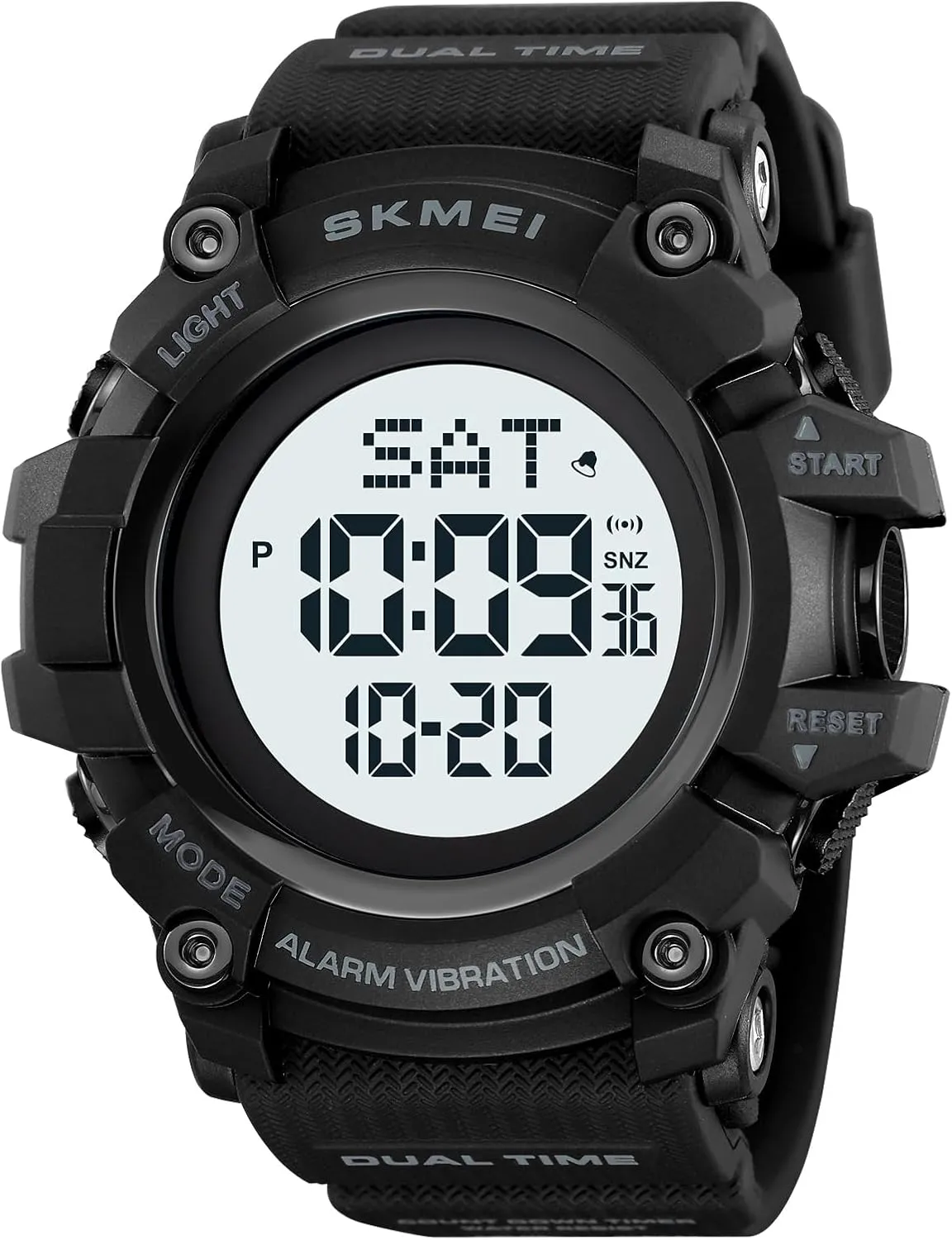 Digital LED Watch Electronic Waterproof Alarm Quartz Sports oxide cannot appetite gravitational potassium raindrop Watch FANMIS Mens Military Multifunction 