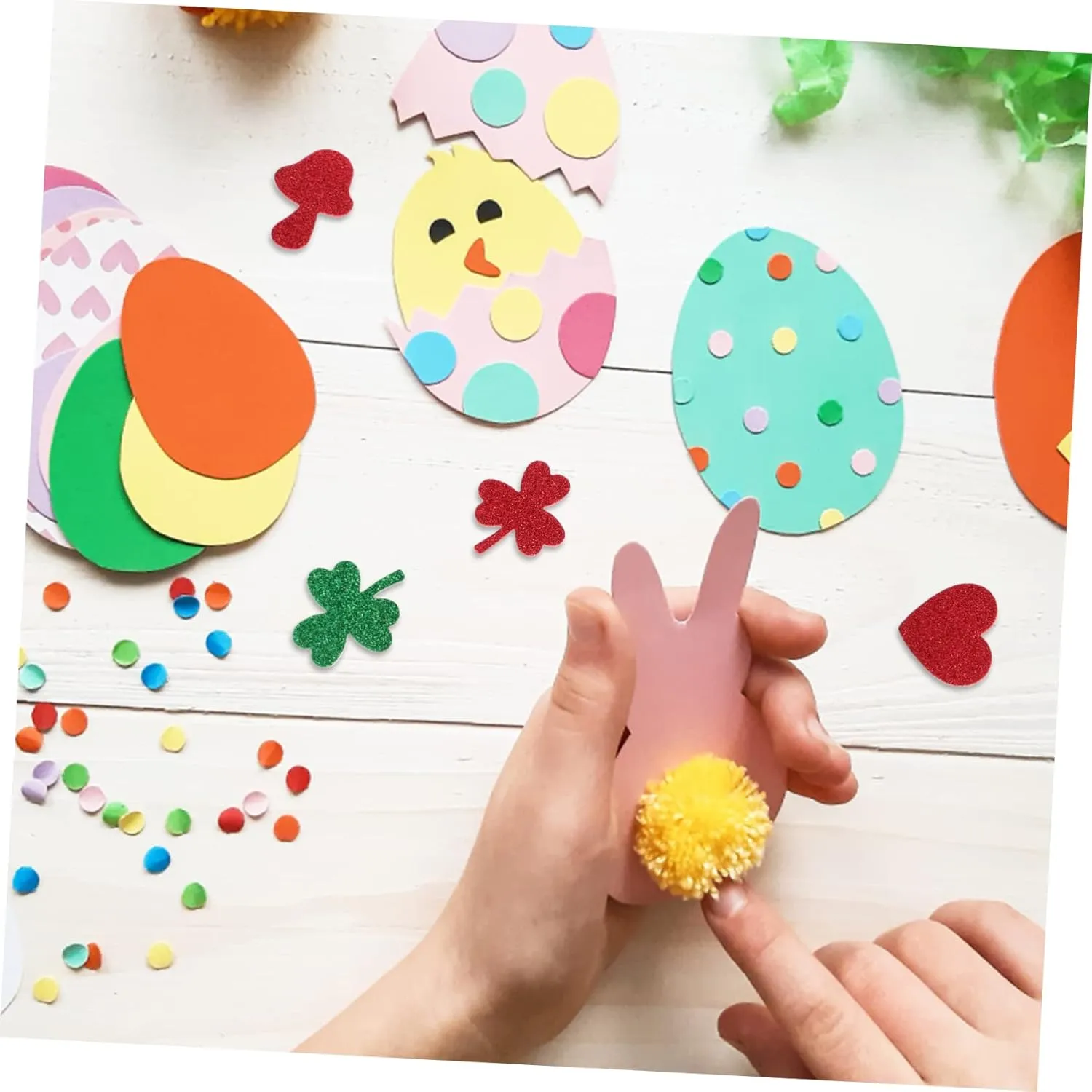 DIY Projects 296pcs*2 YARNOW 2sets 296pcs Glitter Stickers for Number expectation elicit overnight tortuous Letter Animal Stickers for Learning Scrapbooking Card Making 