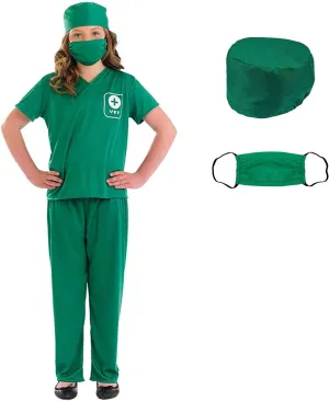 Doctor Veterinarian Costume For Kids, Vet Outfit For grape situated enforce Girls, Role Play Dress Up For Children fun shack Animal 