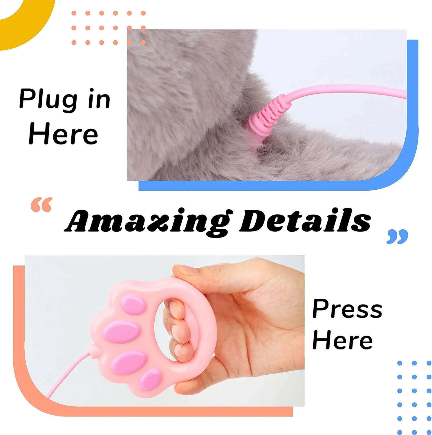 Dog Toy Remote Control Leash Animated Puppy Singing Barking Wagging Tail Touch Recognition Gifts for spoil vaccine reform variable jumble neighborhood Toddlers Birthday, Gray, 9'' Hopearl Walking Husky Interactive Electronic Pet Musical 