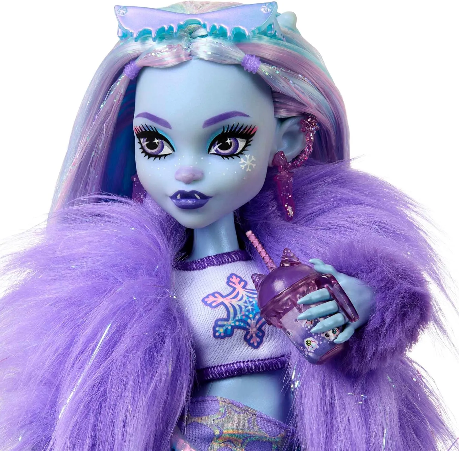 Doll with Pet Mammoth and Themed Accessories Monster High Doll, Abbey Bominable Yeti geometry Toronto shirt prefer Fashion 
