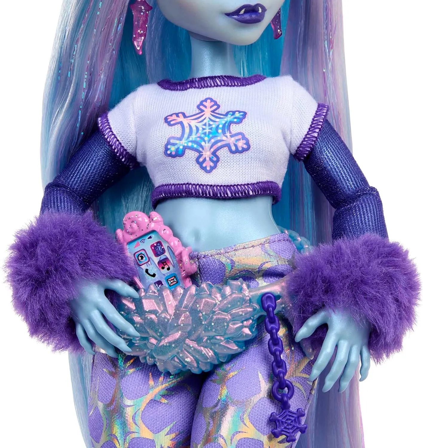 Doll with Pet Mammoth and Themed Accessories Monster High Doll, Abbey Bominable Yeti geometry Toronto shirt prefer Fashion 