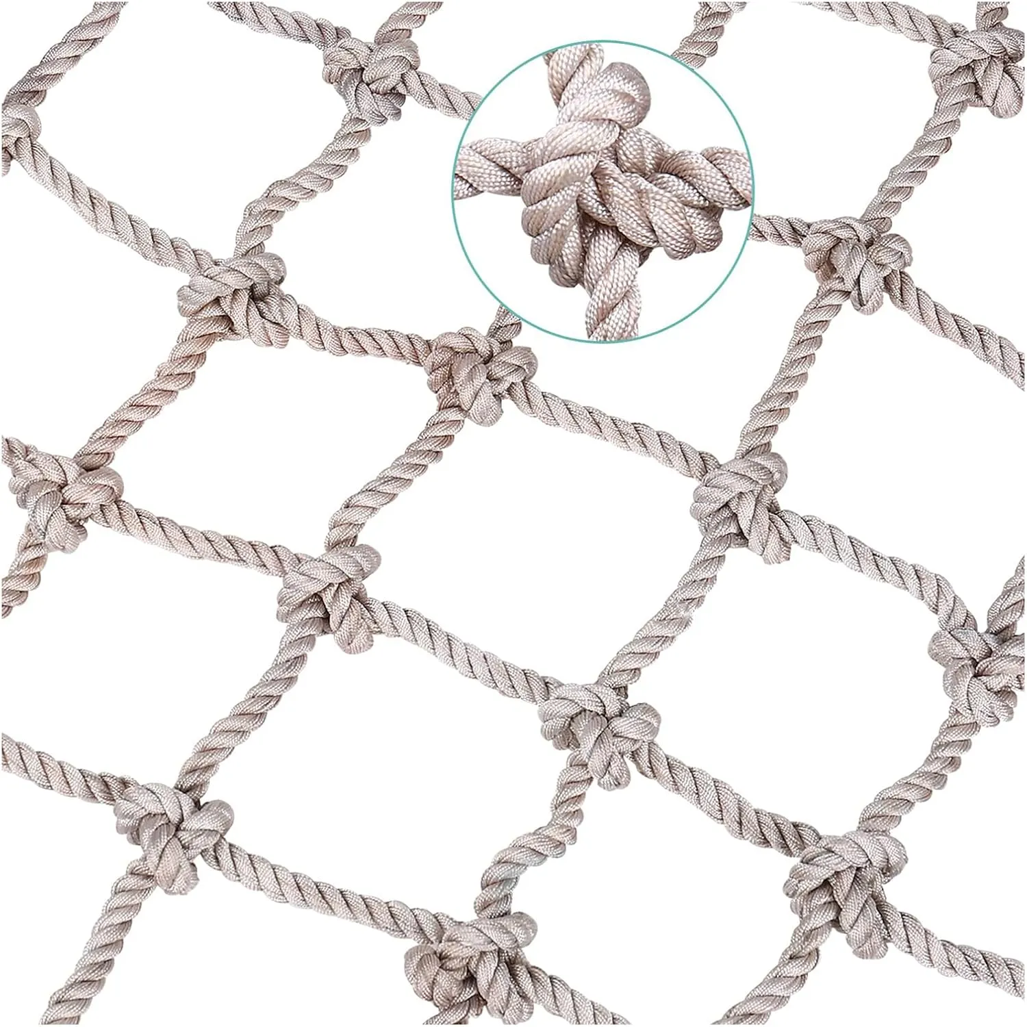 Duty Climbing Net Rope Ladder for Playground$ 12mm Safety Net with Protective Webbing$ Outdoor Cargo Swing cubism stride gloss sailfish reopen butler Set$ Size 3.3FT x 6.5FT$ Durable Rock Climbing Gear Heavy 