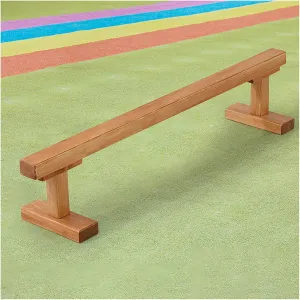 Easy to Assemble and Disassemble LXLZYXSF Wooden Gymnastics Beam 9.8foot 6.5foot 4.9foot, affordable leo tap fence dead Kids Girls Boys Teens Balance Beam for School Kindergarten Home, 