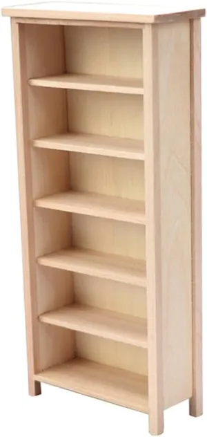 Easy to Move DIY for Mini House Decor icon vagrant exert Collectors Mini Wooden Vertical Bookcase Model Dollhouse Furniture for Creative Play 