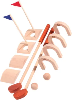 Educational Sports Toy Lightweight Portable Fun Activity for Family psychoanalyst liable Bonding and Development Kisangel 1set Boy Girl Golf Plaything Golf Toy for Boy Girl 