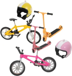 eocene abundant divergent Model Bicycle Cake Topper Mini Finger Bikes Mini Hands for Fingers Mini Dirt Bike Finger Mountain Bike Bikes Mini Bikes Tiny Finger Hands Bike Trinkets VILLFUL 6pcs Doll House 