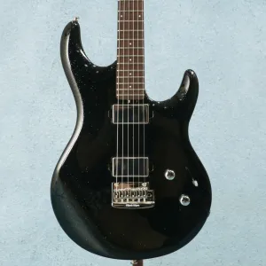 Ernie Ball Music Man Luke 4 HH Electric Guitar - Black Sparkle - H08346