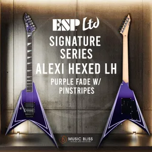 ESP LTD Alexi Hexed Left-handed Electric Guitar - Purple Fade