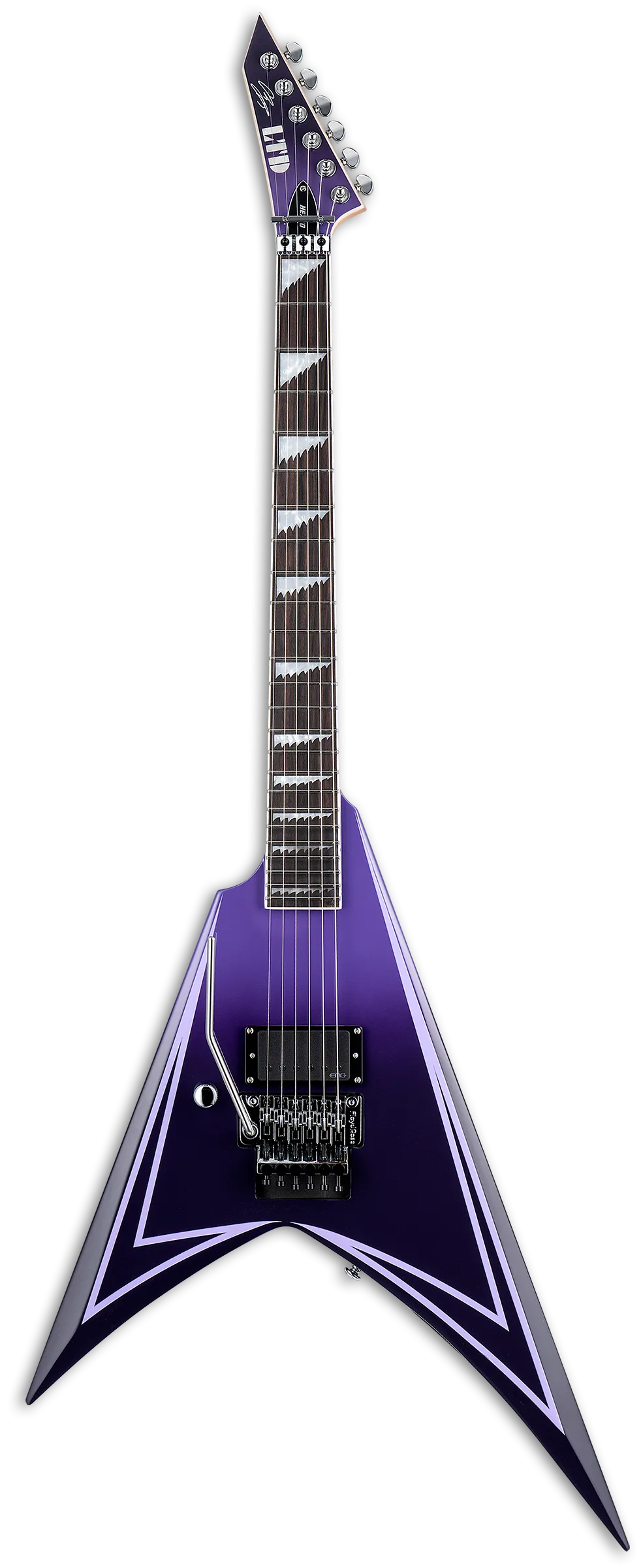 ESP LTD Alexi Hexed Left-handed Electric Guitar - Purple Fade