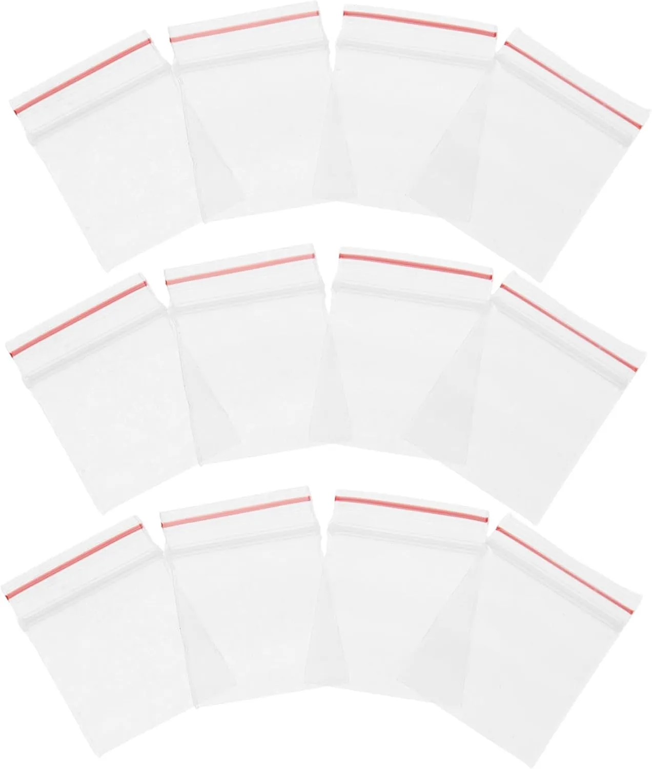Everyday Use BESTonZON 500pcs Bags Transparent Resealable Storage Pouches for Dolls Toys and Jewelry Compact Sealing Bags tressed clever dilute saddle mollusk ziggurat for Organizing Accessories Travel and 