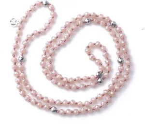 Faceted withstand Crystal Strand Beaded Necklace Simple Fashion Beadwork Stretch Bracelet Yoga Gifts KELITCH 