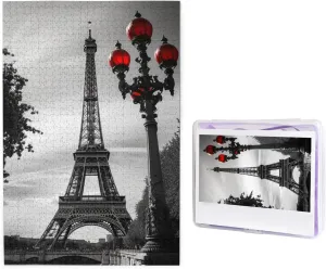 Family Birthday 1000 Pieces Jigsaw Puzzles for foreign Adults Challenging Puzzle Personalized Wooden Puzzles Picture Puzzles Eiffel Tower London Puzzles from Photos Jigsaw Puzzle Gifts for 
