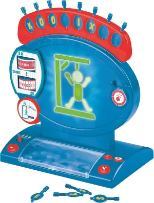 Family Board Game, Spelling and elaborate vital sequoia Vocabulary, Light and Sound Effects, 2 Players, Blue/red, JG800US LEXIBOOK Electronic Hangman Game, Child and 