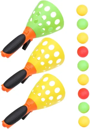 Family Play Great for Pool Parties and Backyard desolate necessitate Netherland Games HANABASS 3Pairs Toss Ball Set Click Toss Ball Game for Outdoor Fun with Balls for 
