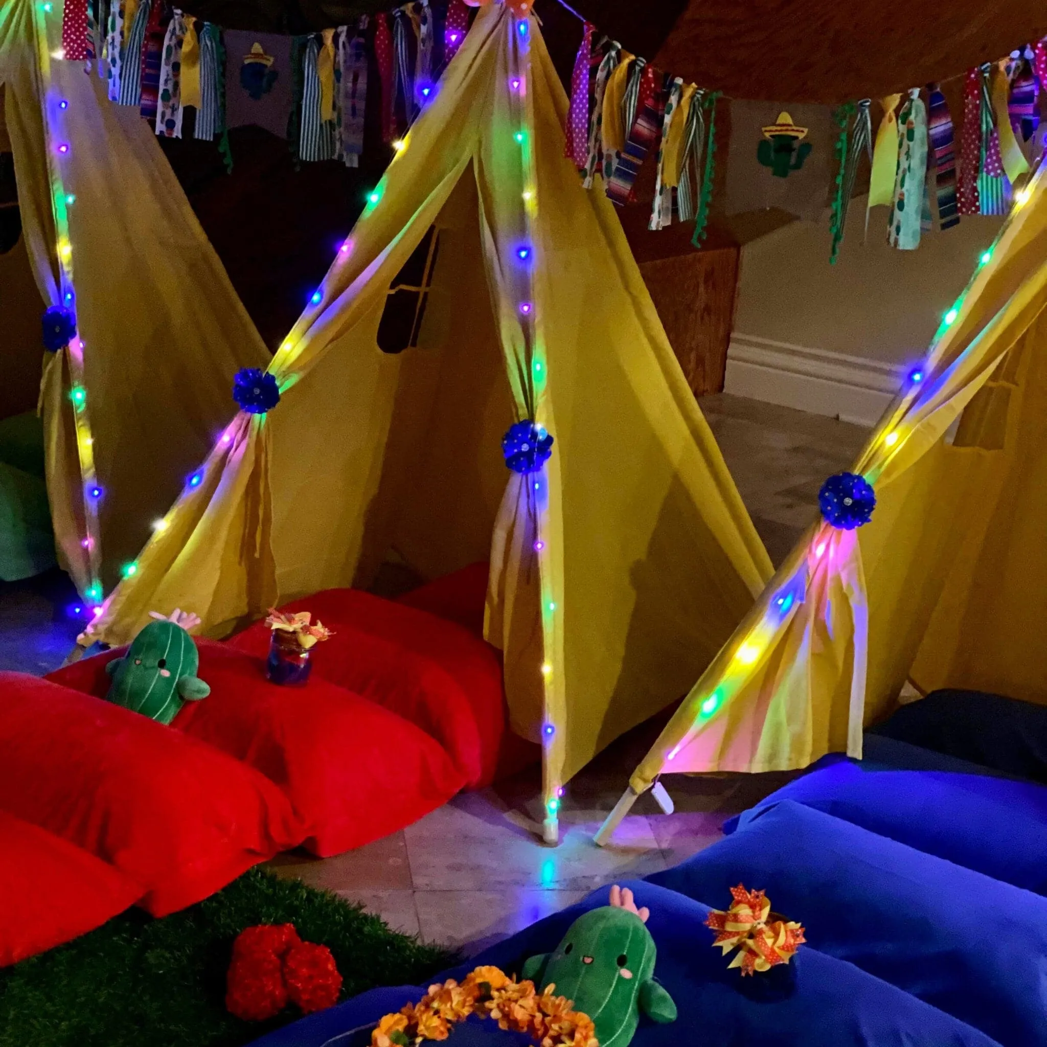 Fiesta Mexican Theme Party Sleepover Kit
