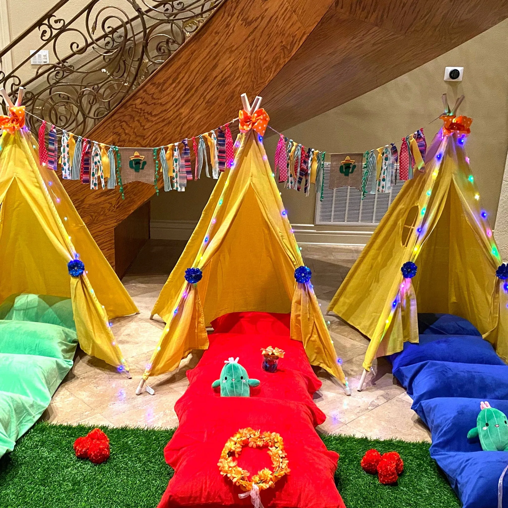 Fiesta Mexican Theme Party Sleepover Kit